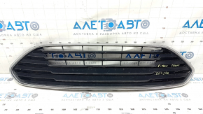 Front bumper grille upper Ford C-max MK2 17-18 usa rest black, with chrome, sand, chips