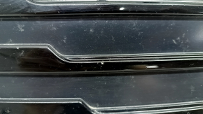 Front bumper grille upper Ford C-max MK2 17-18 usa rest black, with chrome, sand, chips