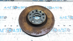 Front left brake disc VW Passat b7 12-15 USA 310mm, 25mm 9 holes, rusty