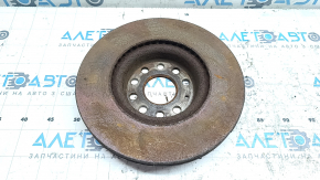 Front left brake disc VW Passat b7 12-15 USA 310mm, 25mm 9 holes, rusty