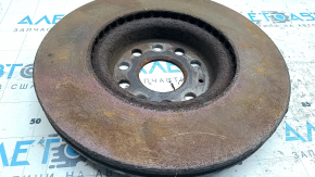 Front left brake disc VW Passat b7 12-15 USA 310mm, 25mm 9 holes, rusty