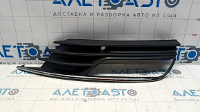 Front bumper grille right Audi A3 8V 15-16 under fog lights