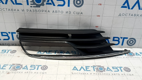 Front bumper grille left Audi A3 8V 15-16 under fog lights