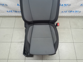 Passenger seat Ford C-max MK2 13-18 without airbag, mechanical, cloth black-gray