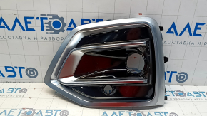 Front bumper grille left Audi Q5 80A 21- chrome