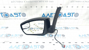 Side mirror left Ford C-max MK2 13-18 5 pins, turn signal, black G1