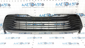 Lower grille front bumper Toyota Camry v70 18-20 L/LE usa without hook without fog lights, sand, pressed, non-factory holes