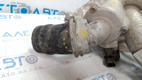 Turbine assembly with manifold and cooling pipes VW Passat b8 16-19 USA 1.8T, 2.0T dented at cartridge mount