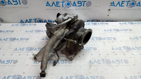 Turbine VW Tiguan 18-21 chip is broken, plastic is broken at the cold part of the turbo