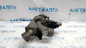 Turbine assembly with manifold and cooling pipes VW Passat b7 12-15 USA 1.8T 120k