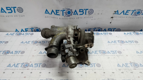 Turbine assembly with manifold and cooling pipes VW Passat b8 16-19 USA 1.8T, 2.0T 85k