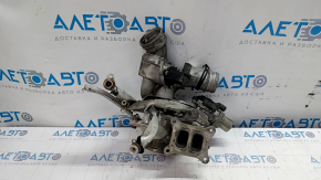 Turbine assembly with manifold and cooling pipes VW Passat b8 16-19 USA 1.8T, 2.0T 85k