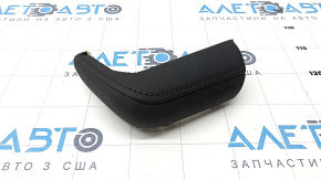 Front panel trim left Toyota Camry v70 18- leather black brown stitching