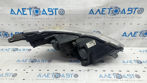 Headlight front left complete Ford C-max MK2 17-18 rest, crack, scratches, melted glass, sand