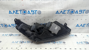 Headlight front left complete Ford C-max MK2 17-18 rest, crack, scratches, melted glass, sand
