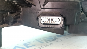 Headlight front left complete Ford C-max MK2 17-18 rest, crack, scratches, melted glass, sand