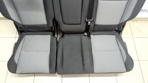 Rear row of seats 2nd row Ford C-max MK2 13-18 cloth black-gray, for dry cleaning, broken headrest mechanism