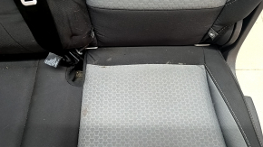 Rear row of seats 2nd row Ford C-max MK2 13-18 cloth black-gray, for dry cleaning, broken headrest mechanism
