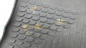 Set of floor mats for Toyota Camry v70 18- rubber black, for cleaning