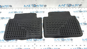 Set of floor mats for Toyota Camry v70 18- rubber black, for cleaning