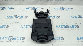 Armrest Ford C-max MK2 13-18 leather, black, poke