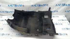 Floor covering front left Ford C-max MK2 13-18 black, fastening torn, for dry cleaning