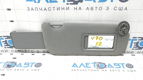 Right visor Toyota Camry v70 18-24 gray, without hook, for dry cleaning