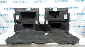Floor covering rear Ford C-max MK2 13-18 black, for cleaning