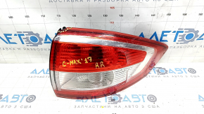 Outer wing lamp right Ford C-max MK2 17-18 rest, glass break, crack