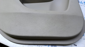 Door trim card rear left Honda Accord 13-17 beige with beige insert cloth, armrest beige cloth, scratches, abrasions, for dry cleaning