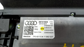 Monitor, display, navigation Audi A5 F5 17-19 8.25, with bracket, scratches