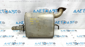 Muffler rear part barrel Toyota Camry v70 18- 2.5 L, LE rusty, broken bolt