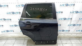 Door assembly rear right Honda CRV 17-22 blue B-588P, tinted, bumpers