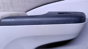 Door trim card rear left Honda CRV 12-14 gray with gray insert cloth, armrest gray cloth, scuffs, scratches, for dry cleaning, break