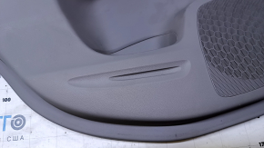 Door trim card rear left Honda CRV 12-14 gray with gray insert cloth, armrest gray cloth, scuffs, scratches, for dry cleaning, break