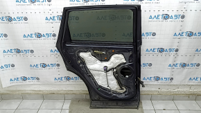 Door assembly rear left Honda CRV 17-22 graphite PB88M, tinted, bumpers