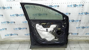 Door assembly front left Honda CRV 17-22 graphite PB88M, keyless, bumpers