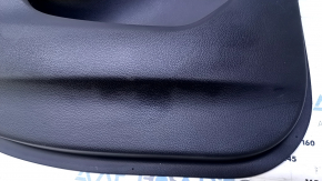 Door trim card rear left Honda Accord 18-22 black with gray insert leather. armrest gray leather, molding black structure, abrasions, scratches