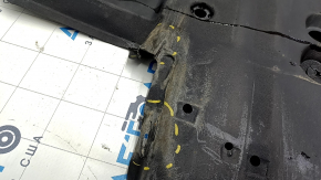 Bottom protection left Toyota Camry v70 18 - dented, tears