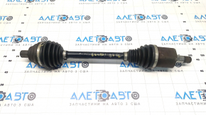 Drive axle shaft front left VW Passat b7 12-15 USA 2.5 torn outer CV joint boot, rusty