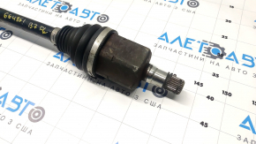 Drive axle shaft front left VW Passat b7 12-15 USA 2.5 torn outer CV joint boot, rusty