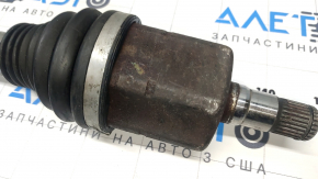 Drive axle shaft front left VW Passat b7 12-15 USA 2.5 torn outer CV joint boot, rusty