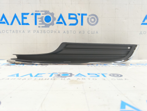 Front bumper grille left VW Golf 15-17 with chrome
