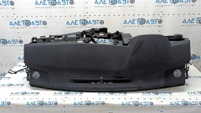Torpedo front panel with AIRBAG Toyota Camry v70 18-20 black, rusty pyropatron