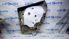 Door trim card rear left Ford Escape MK3 13-16 prerest beige with beige insert plastic, armrest beige leather, under the tweeter, scratches, abrasions
