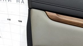 Door trim card front left Honda CRV 17-22 black-gray, molding under the tree, under the memory of seats, under dry cleaning