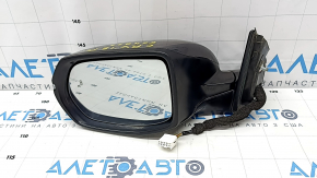 Side mirror left Honda CRV 17-22 9 pins, graphite, turn signal, BSM, heated
