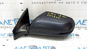 Side mirror left Honda CRV 17-22 9 pins, graphite, turn signal, BSM, heated