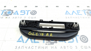 Ceiling handle rear right Mercedes GLC 16-22 black