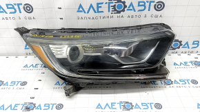 Headlight front right bare Honda CRV 17-22 halogen, sand, scratches, worn